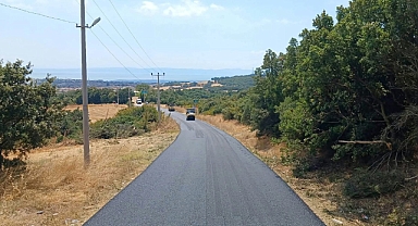 Sahil Yolu Sıcak Asfalta Kavuştu
