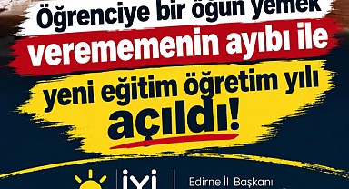Şahin: Çocuklarımızın geleceğinden tasarruf edilemez