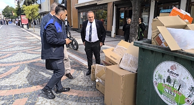 Saraçlar’da Kağıt Atık Denetimi