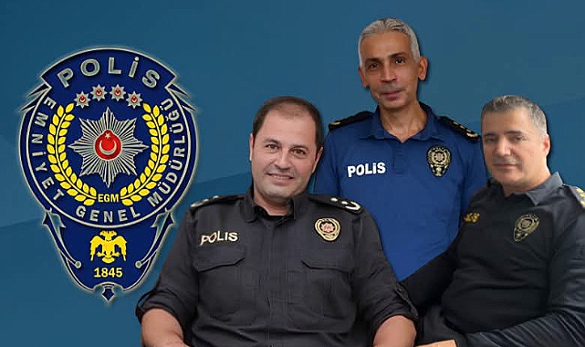 Üç İlçede Emniyet Müdürleri Değişti