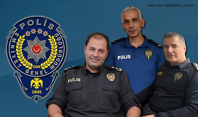 Üç İlçede Emniyet Müdürleri Değişti