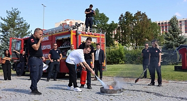 Üniversite Personeline Afet Eğitimi