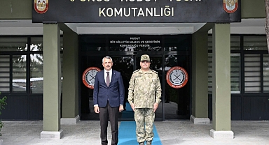 Vali Sezer’den 9. Hudut Tugay Komutanı Aydoğdu'ya ziyaret