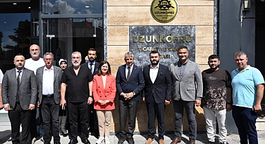 Vali Sezer'den UTSO'ya ziyaret