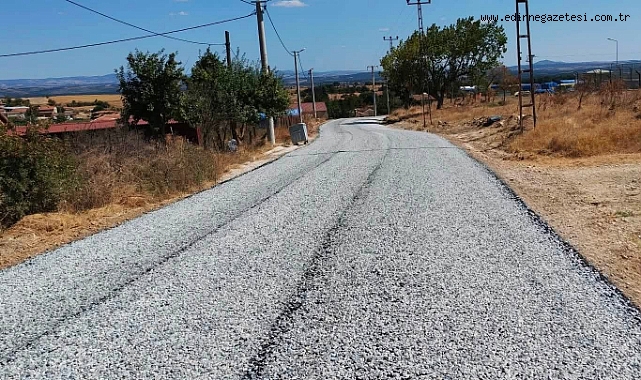 Vaysal Köyünde Yol Yenilendi