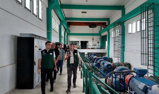 Yücegök Çakmak Barajı'nı İnceledi
