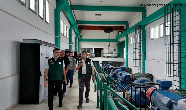 Yücegök Çakmak Barajı'nı İnceledi
