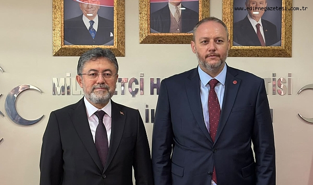 YUMAKLI’DAN MHP EDİRNE’YE ZİYARET