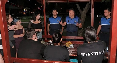 Zabıta Ekipleri Parklarda Denetimde