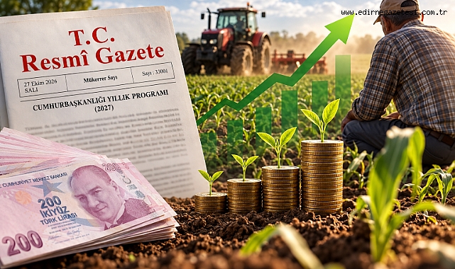 2027’DE TARIMA 235 MİLYAR LİRA DESTEK AYRILDI