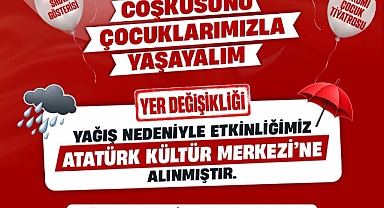 29 EKİM ETKİNLİKLERİNİN YERİ DEĞİŞTİ