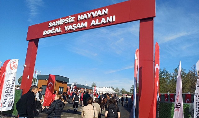 42 dönümlük Doğal Yaşam Alanı hizmete girdi