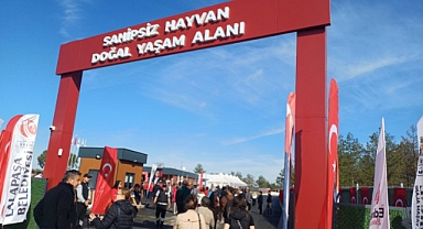 42 dönümlük Doğal Yaşam Alanı hizmete girdi