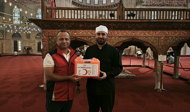 50 VAKIF CAMİSİNE İLK YARDIM DESTEĞİ