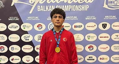 AHMET ÇİFTÇİ BALKAN ŞAMPİYONU OLDU