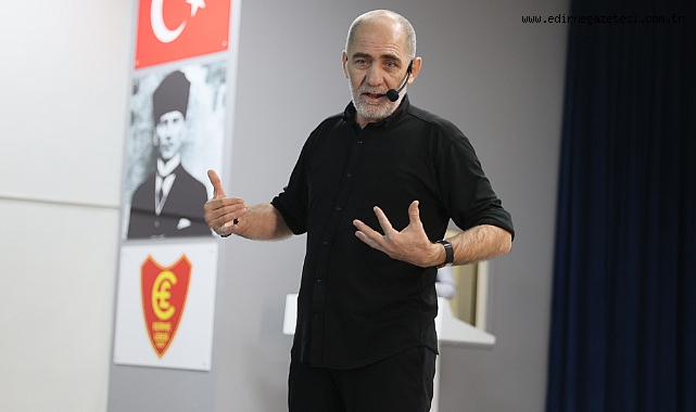AHMET SULA EDİRNE LİSESİ ÖĞRENCİLERİYLE BULUŞTU