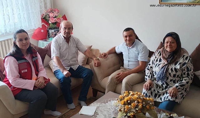 Aile Müdürlüğünden Gazilere Ziyaret