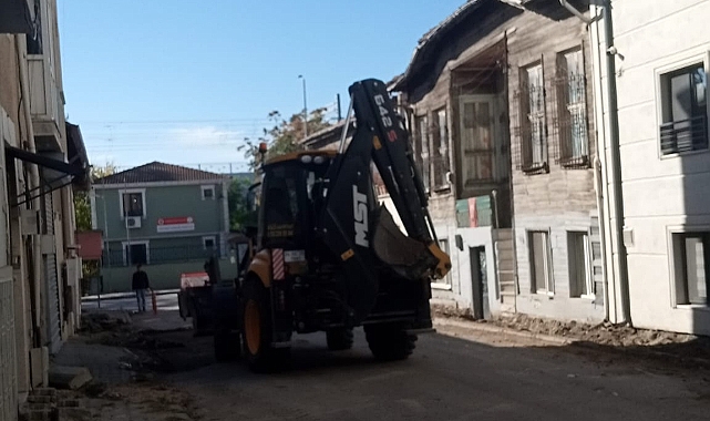 ARİFPAŞA CADDESİ’NDE YOL ÇALIŞMASI BAŞLADI