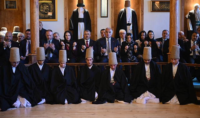 BAKAN ERSOY TARİHİ MEVLEVİHANEYİ AÇTI