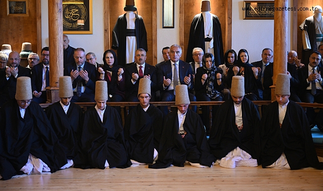 BAKAN ERSOY TARİHİ MEVLEVİHANEYİ AÇTI