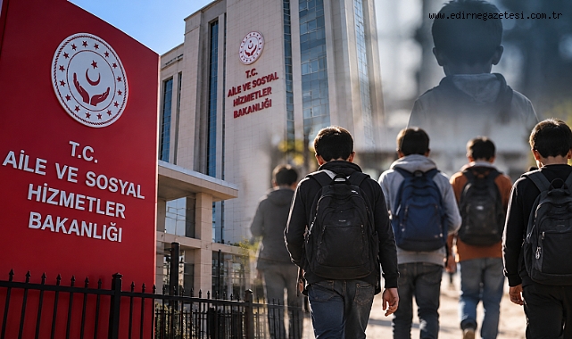 BAKANLIKTAN EDİRNE’DEKİ KAYIP ÇOCUKLARLA İLGİLİ AÇIKLAMA
