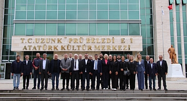 BALKANLI UZUNKÖPRÜ’DE ÜYELERLE BULUŞTU