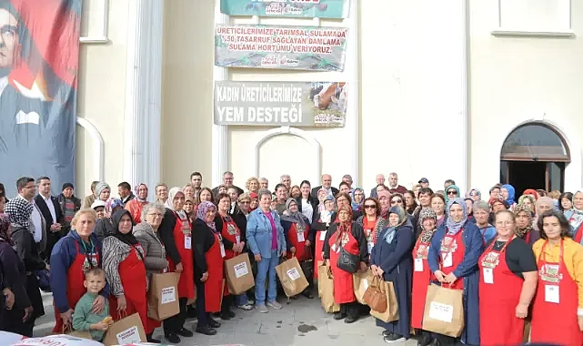 BAŞKAN GENCAN “ÜRETEN KADINLARIMIZIN EMEĞİ, GELECEĞİMİZİN GÜVENCESİDİR”