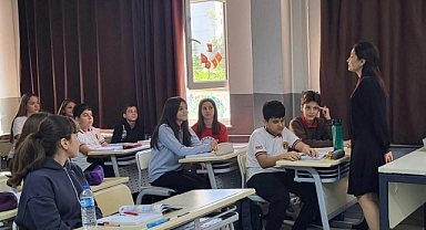 Büyüknalçacı öğrencilerle buluştu