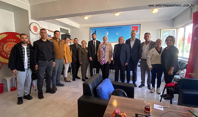 CHP Edirne Örgütü Enez’de Bir Araya Geldi