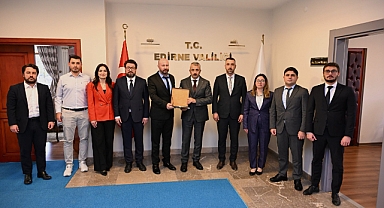 EDİRNE BAROSU’NDAN VALİ SEZER’E ZİYARET