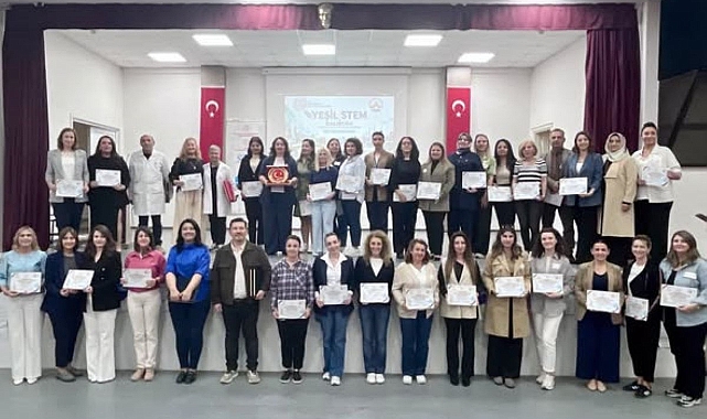 Edirne'de öğretmenlere Yeşil STEM eğitimi verildi