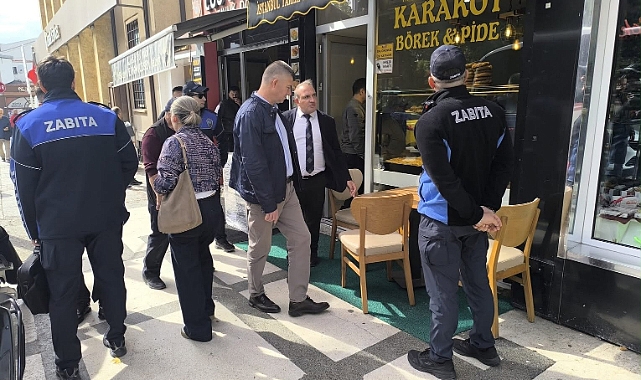 Edirne’de Zabıta Denetimleri Sürüyor