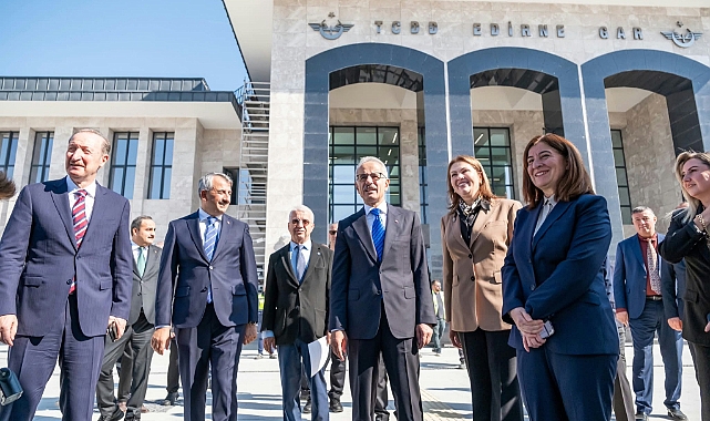 Edirne Garı’na Bakan Uraloğlu Ziyareti