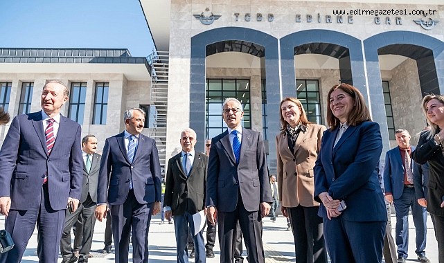 Edirne Garı’na Bakan Uraloğlu Ziyareti