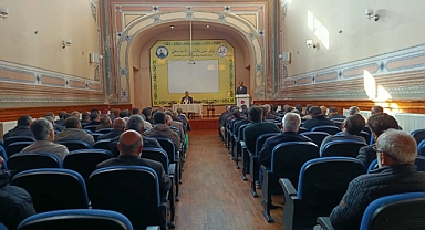 Edirne İl Müftülüğünün aylık toplantısı gerçekleştirildi.
