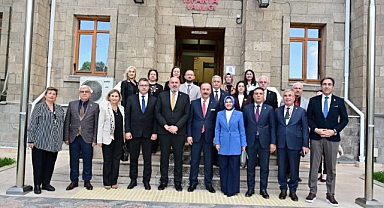 EDİRNE MUHTARLAR FEDERASYONU’NDAN ISPARTA VALİSİ ERİN’E ZİYARET