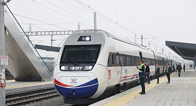 Edirnede İlk Hızlı Tren Seferi
