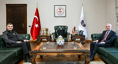 EMNİYET MÜDÜRÜ AYHAN’DAN VALİ TURAN’A ZİYARET