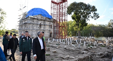 EVLİYA KASIM PAŞA CAMİSİ’NDE RESTORASYONDA SONA GELİNDİ