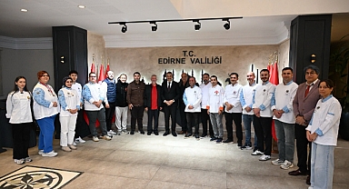 GASTRONOMİ ŞEFLERİNDEN VALİ SEZER’E ZİYARET