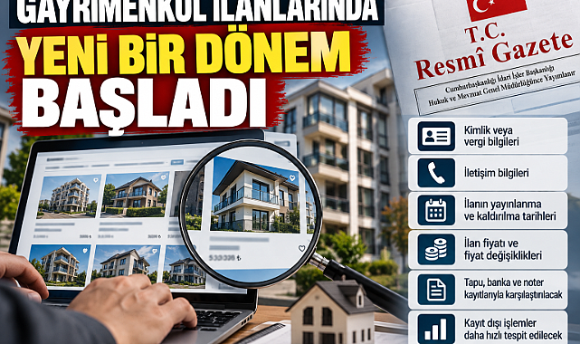 GAYRİMENKUL İLANLARINA SIKI TAKİP: FİYAT DEĞİŞİKLİKLERİ DE İZLENECEK