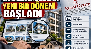 GAYRİMENKUL İLANLARINA SIKI TAKİP: FİYAT DEĞİŞİKLİKLERİ DE İZLENECEK