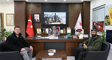 GENÇ ÜRETİCİLERDEN TARIM MÜDÜRLÜĞÜNE ZİYARET
