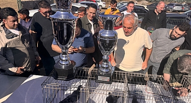 GÜVERCİNLER 800 BİN LİRA İÇİN UÇTU