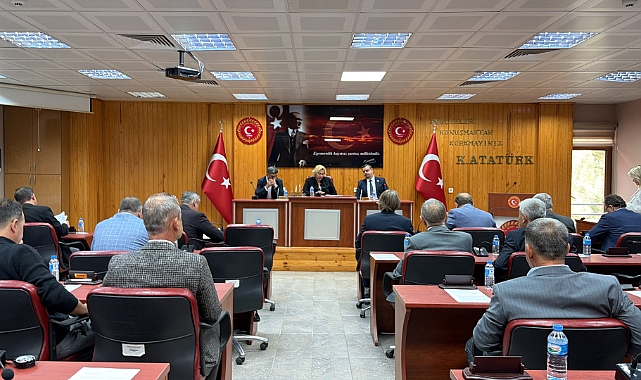 İL GENEL MECLİSİ’NDE EKİM TOPLANTISI