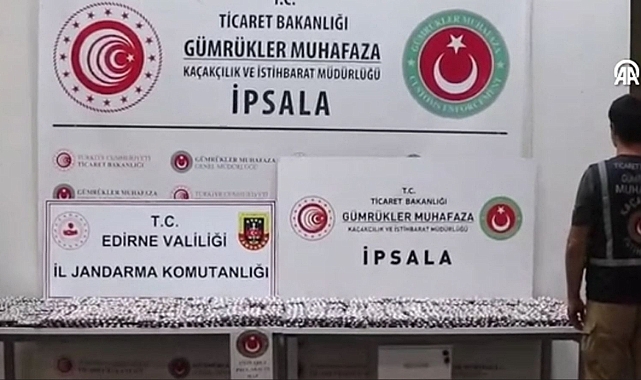 İPSALA’DA 17 BİN UYUŞTURUCU KAPSÜL ELE GEÇİRİLDİ