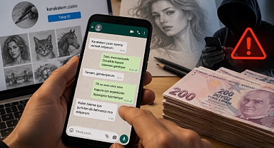 KARAKALEM SİPARİŞİ VERMEK İSTEDİ, 84 BİN LİRA DOLANDIRILDI