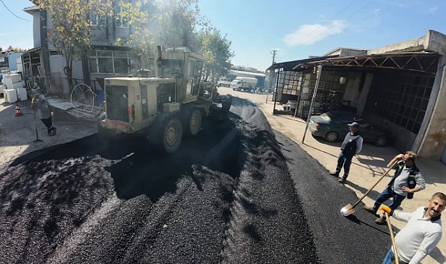 Keşan’da Asfalt Çalışmaları Devam Ediyor