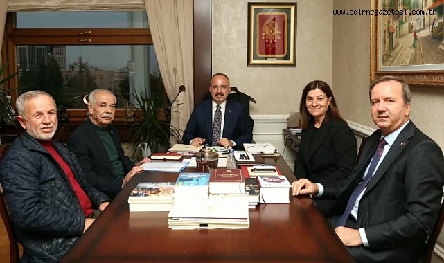KEŞAN HEYETİNDEN BAKAN YARDIMCISI TURAN’A ZİYARET