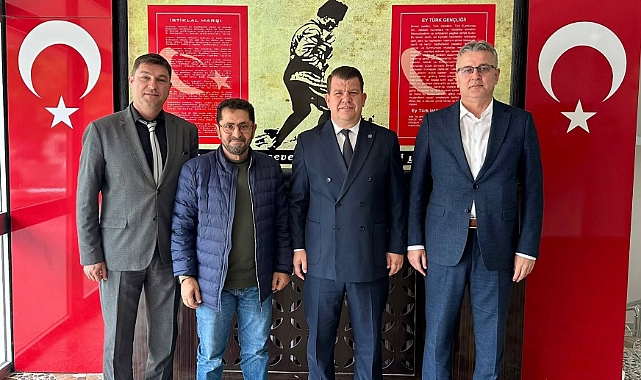 Keşan Milli Eğitim Müdürü Kemik'e ziyaret